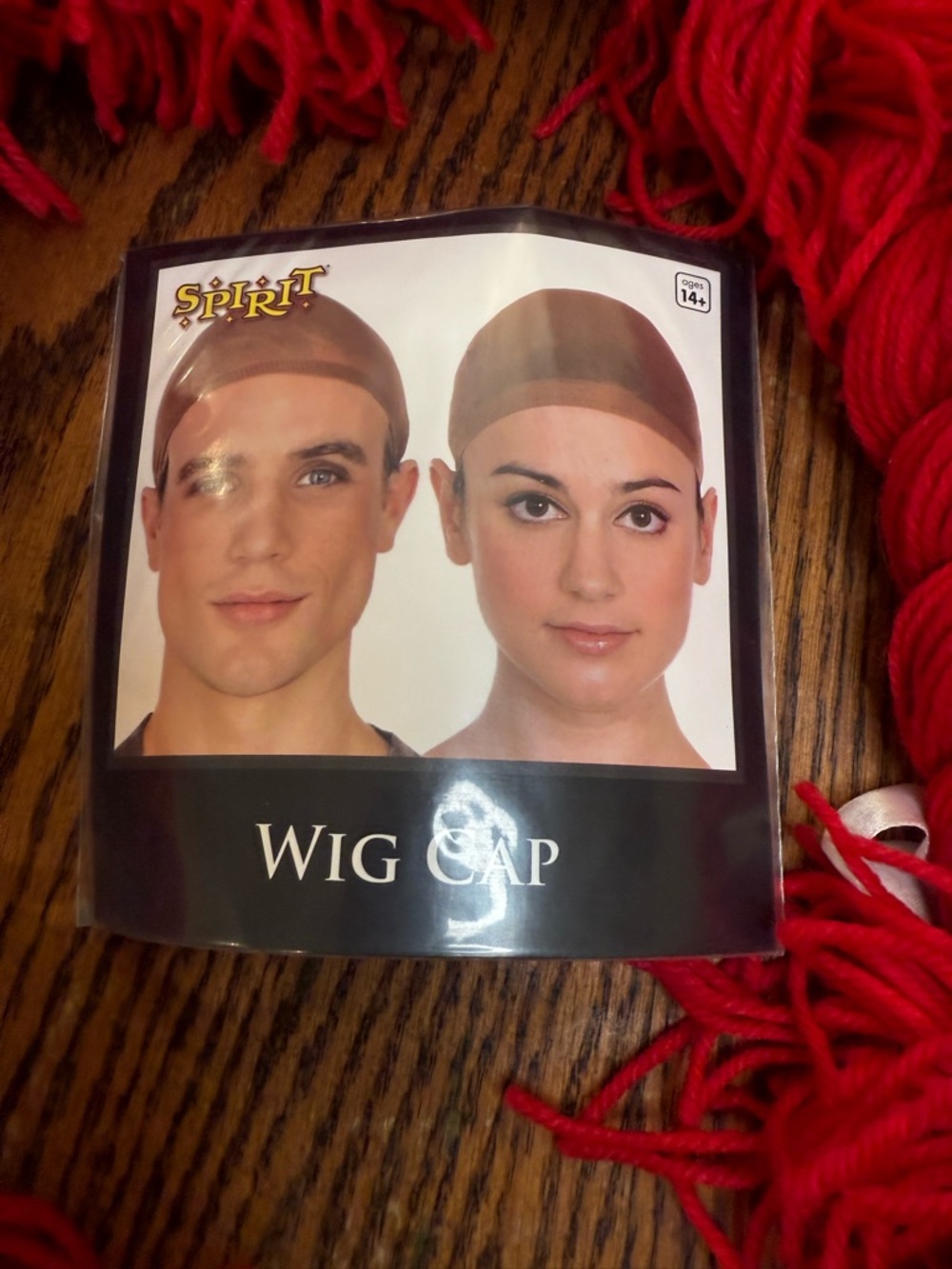 Red Yarn Rag Doll Wig + BONUS New Spirit Wig Cap great for Raggedy Ann or Sally - Picture 10 of 12